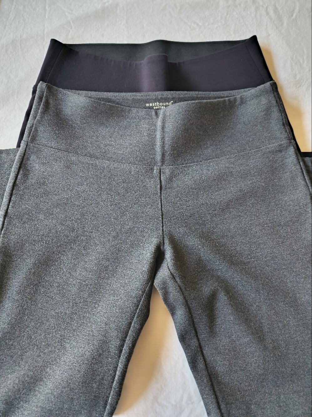 Westbound / Nine West  High-Waist Leggings Set in Charcoal and Black Size Mp